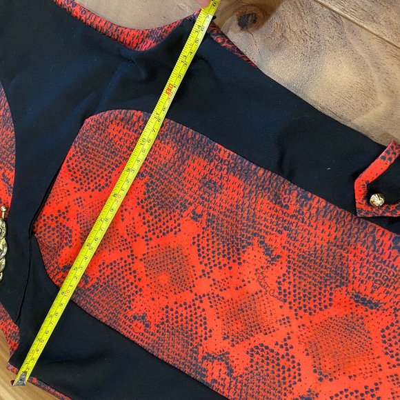 Roberto Cavalli Snake Print Body Con Dress Size S (EU 36) - Picture 3 of 3